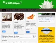 Tablet Screenshot of padmanjali.info
